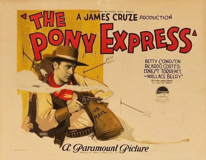 The Pony Express - Affiches