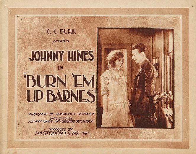 Burn 'Em Up Barnes - Carteles