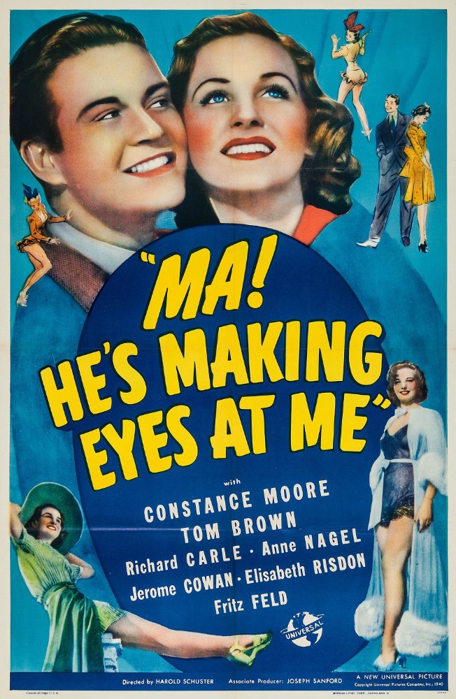 Ma, He's Making Eyes at Me - Posters