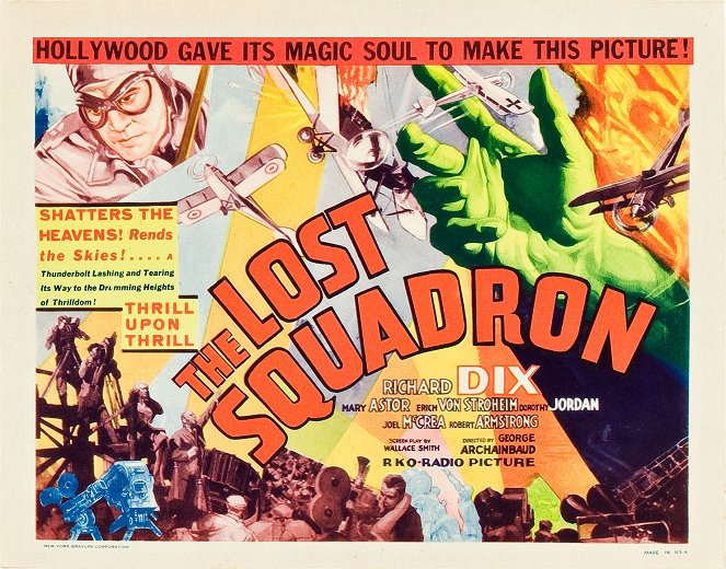 The Lost Squadron - Cartazes