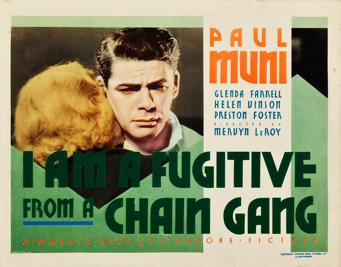 I Am a Fugitive from a Chain Gang - Plakaty