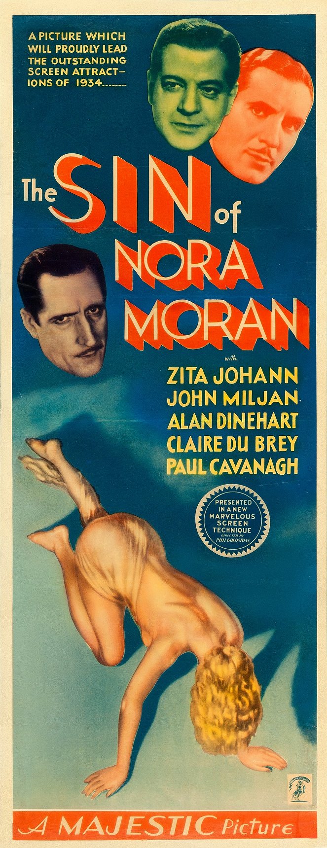 The Sin of Nora Moran - Carteles