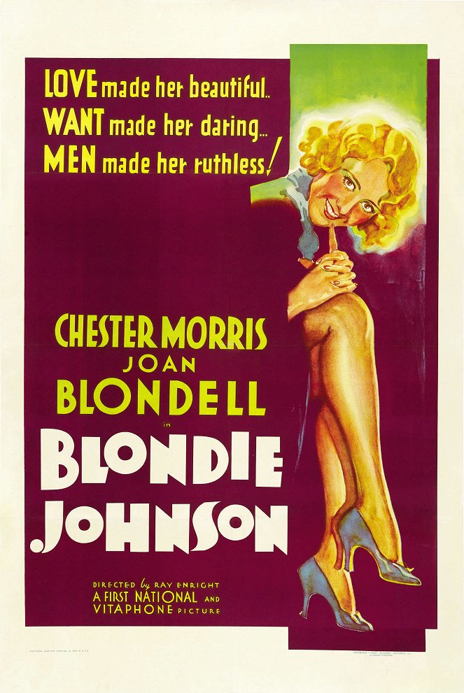 Blondie Johnson - Cartazes