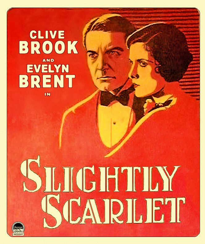 Slightly Scarlet - Cartazes