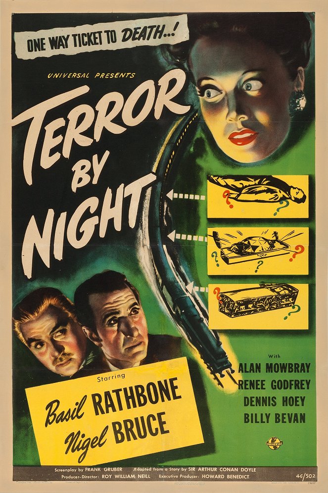 Terror en la noche - Carteles
