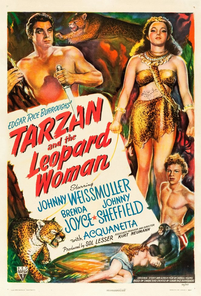 Tarzan and the Leopard Woman - Cartazes