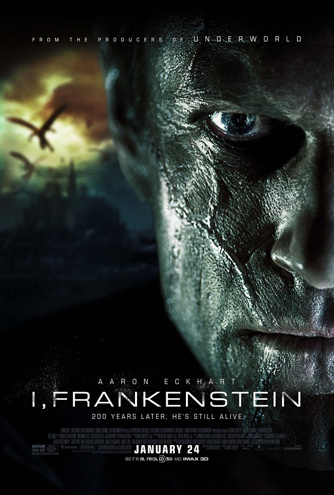 Já, Frankenstein - Plakáty