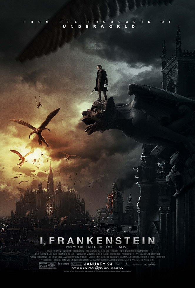 Já, Frankenstein - Plakáty