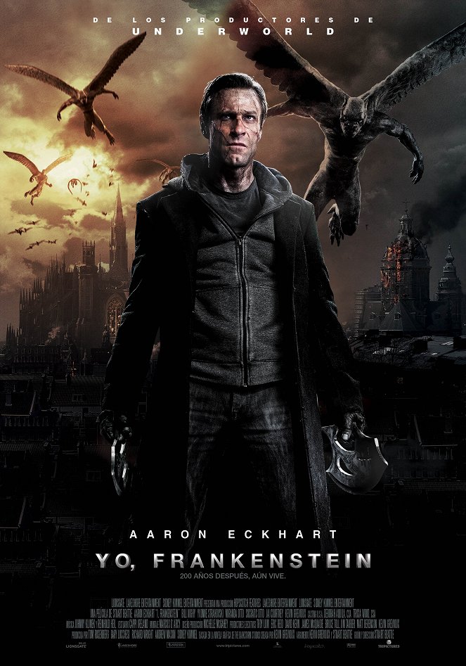 Yo, Frankenstein - Carteles
