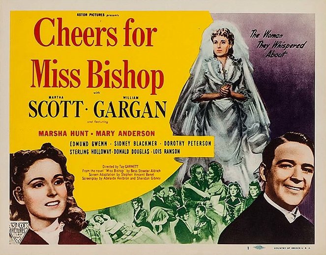 Cheers for Miss Bishop - Cartazes