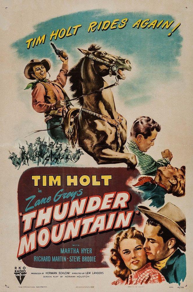 Thunder Mountain - Plakátok