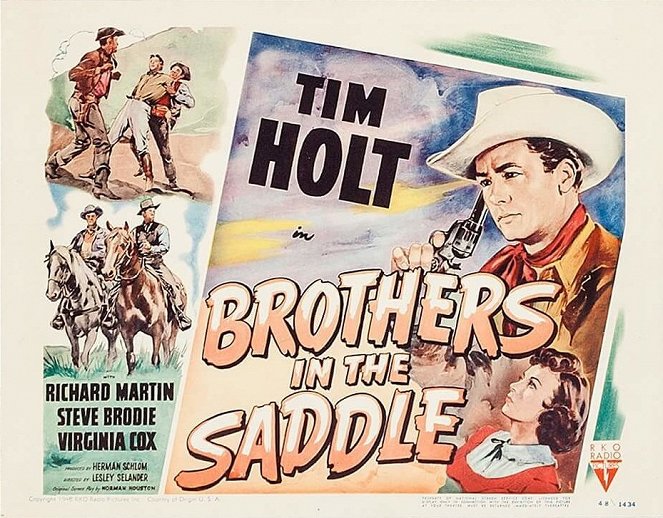 Brothers in the Saddle - Plakáty
