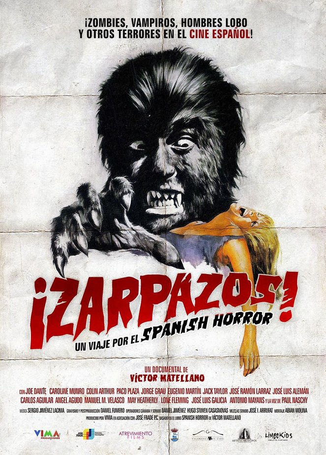 ¡Zarpazos! Un Viaje Por El Spanish Horror - Carteles