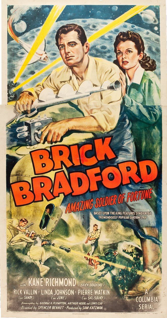 Brick Bradford - Affiches