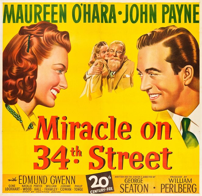 Le Miracle sur la 34ème rue - Affiches