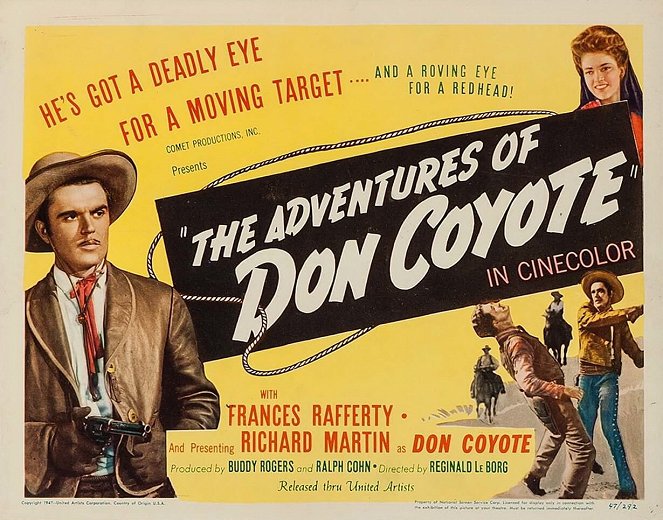 The Adventures of Don Coyote - Affiches