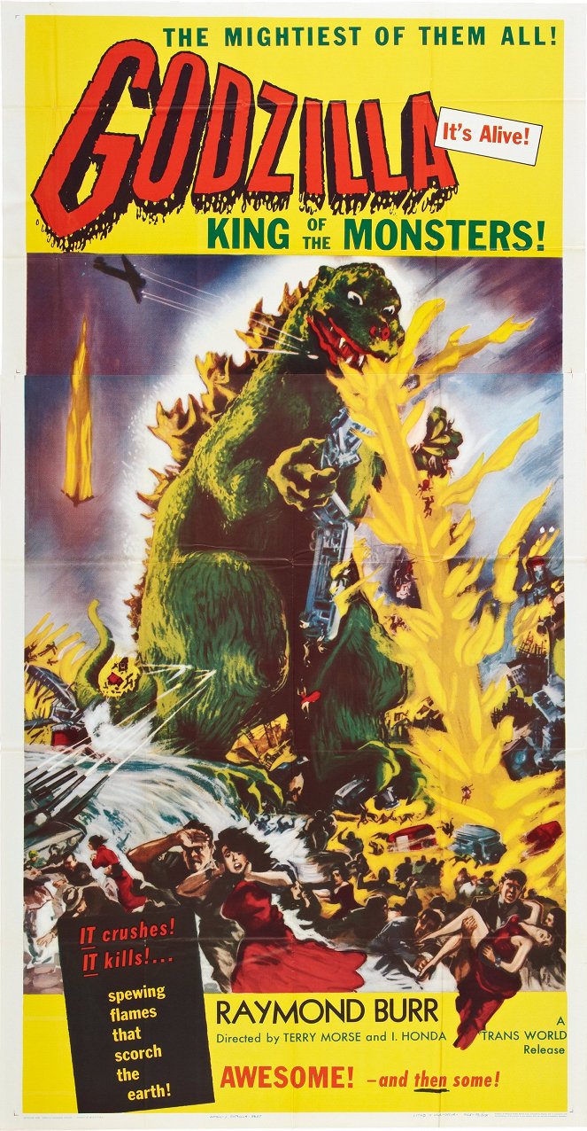 Godzilla, O Monstro do Mar - Cartazes