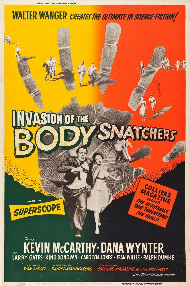 Invaze lupičů těl - Plakáty