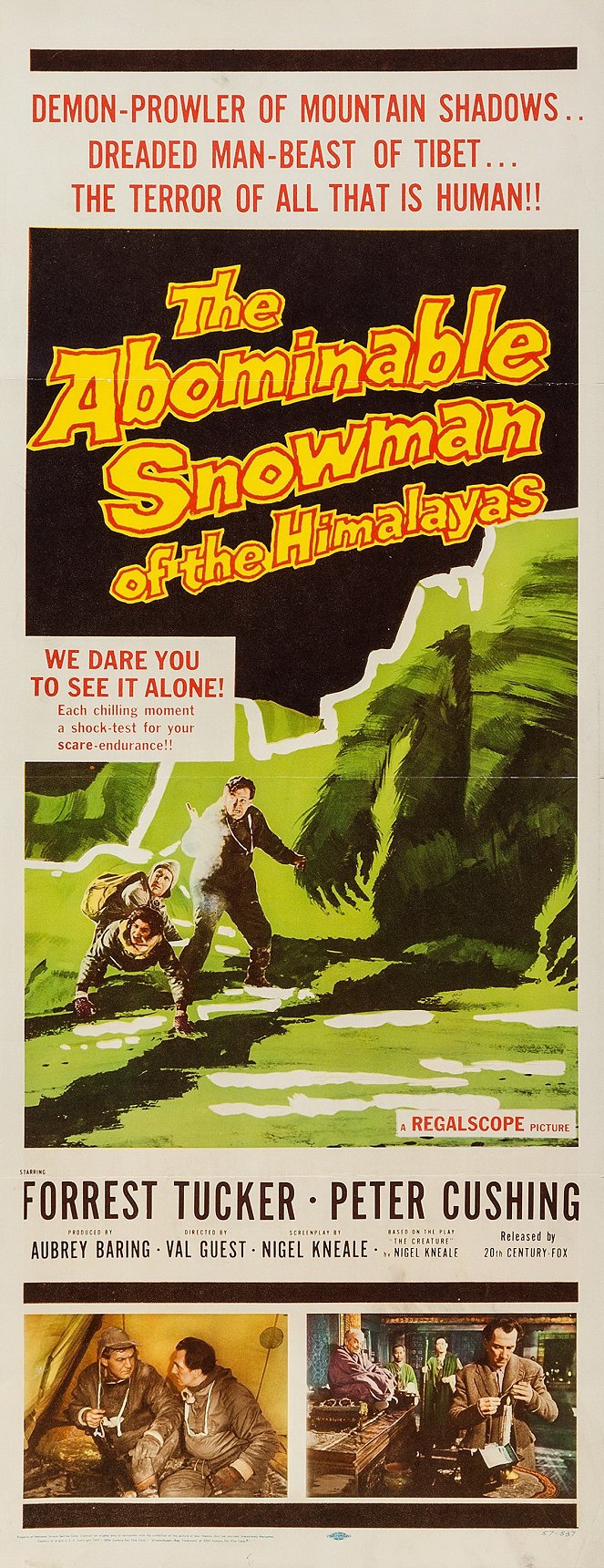 The Abominable Snowman of the Himalayas - Posters