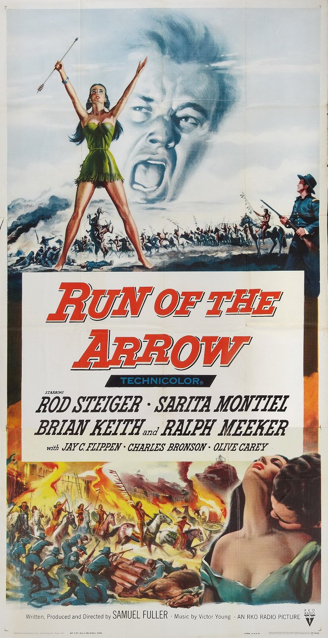Run of the Arrow - Cartazes