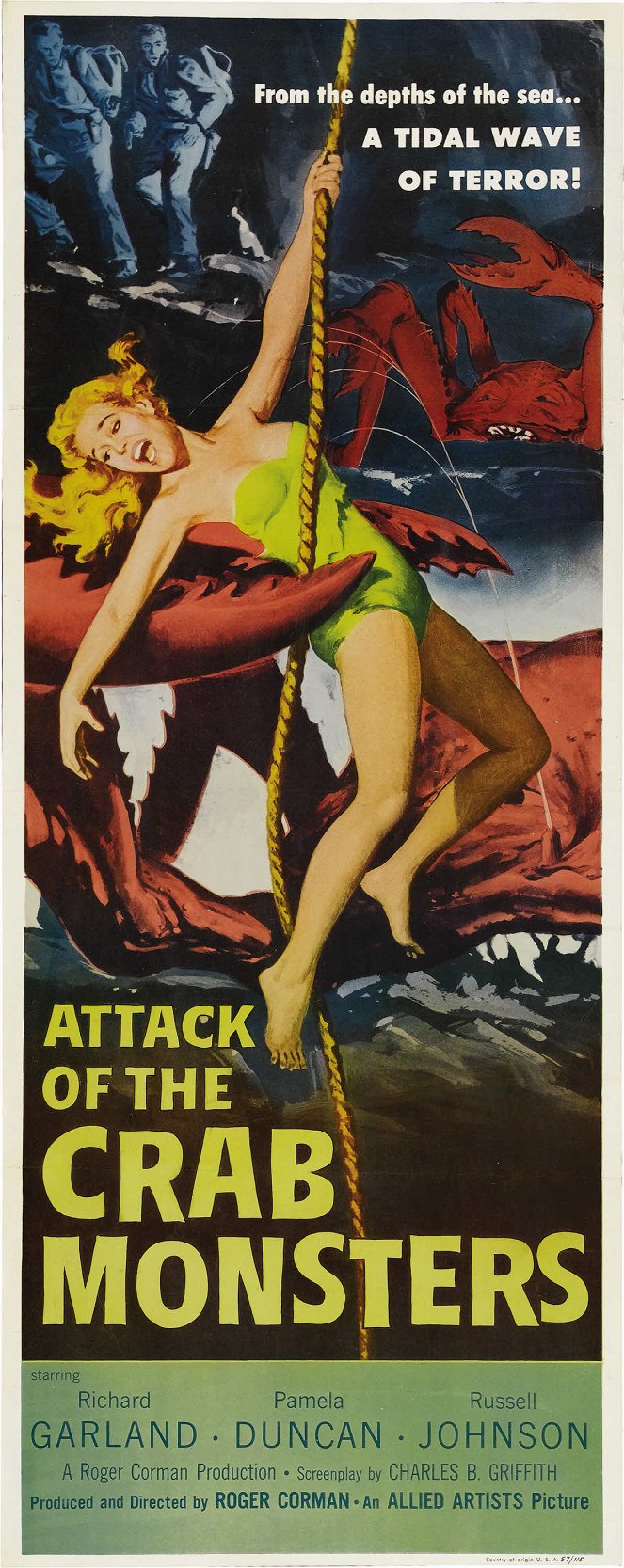 Attack of the Crab Monsters - Plakaty