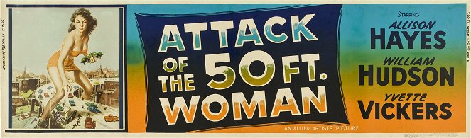 Atak kobiety o 50 stopach wzrostu - Plakaty