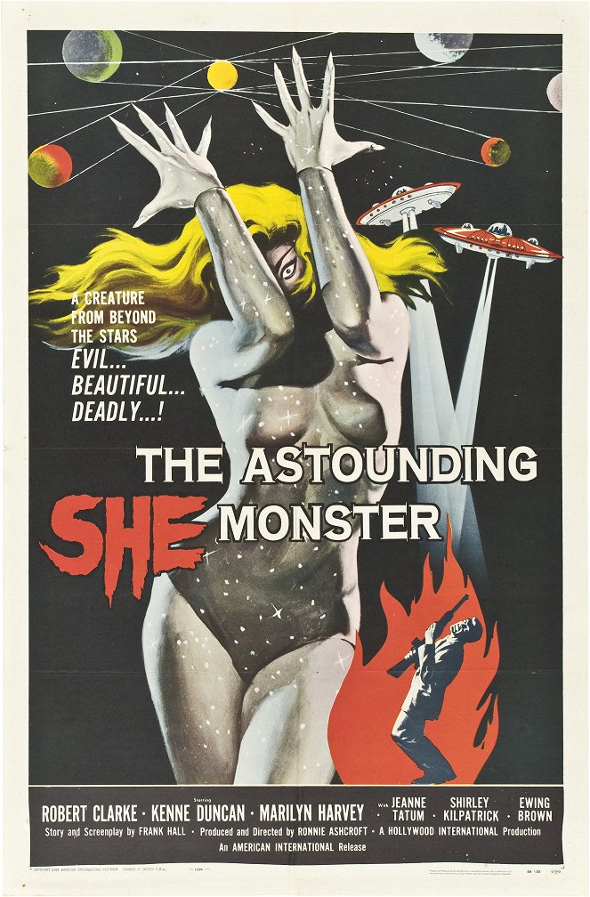 The Astounding She-Monster - Plakáty