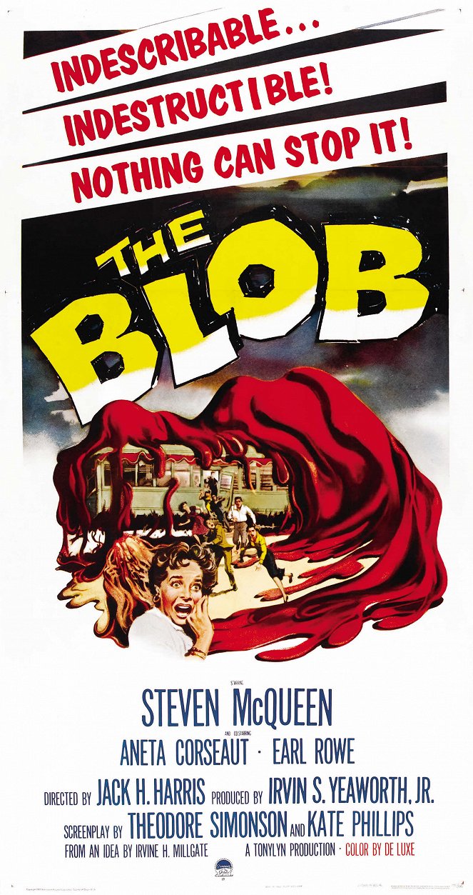 Blob, Schrecken ohne Namen - Plakate