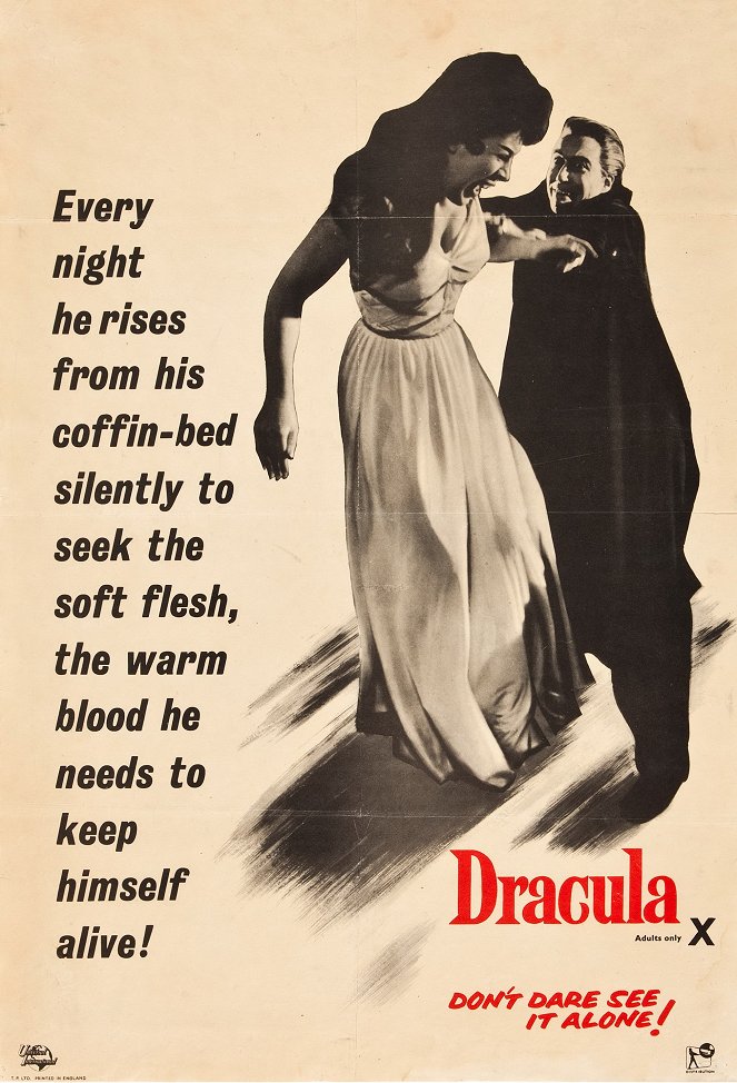 De nachtmerrie van Dracula - Posters