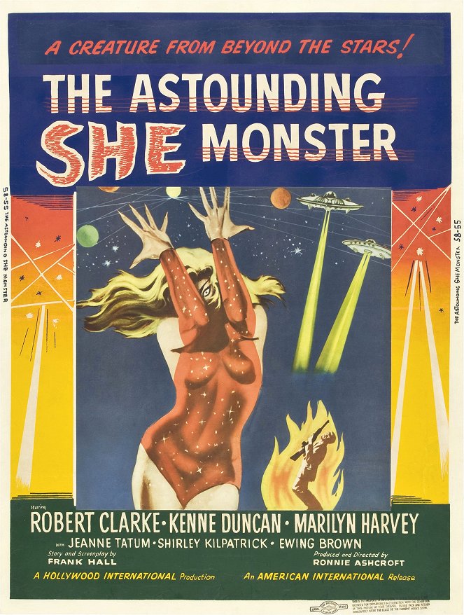 The Astounding She-Monster - Plakate