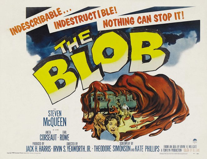 The Blob - Plakáty