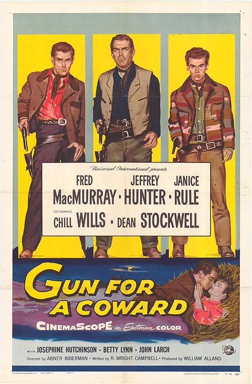 Gun for a Coward - Plakaty