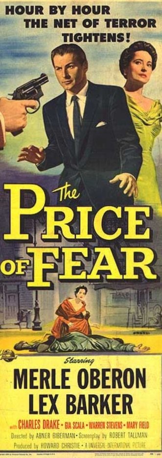 The Price of Fear - Plakátok