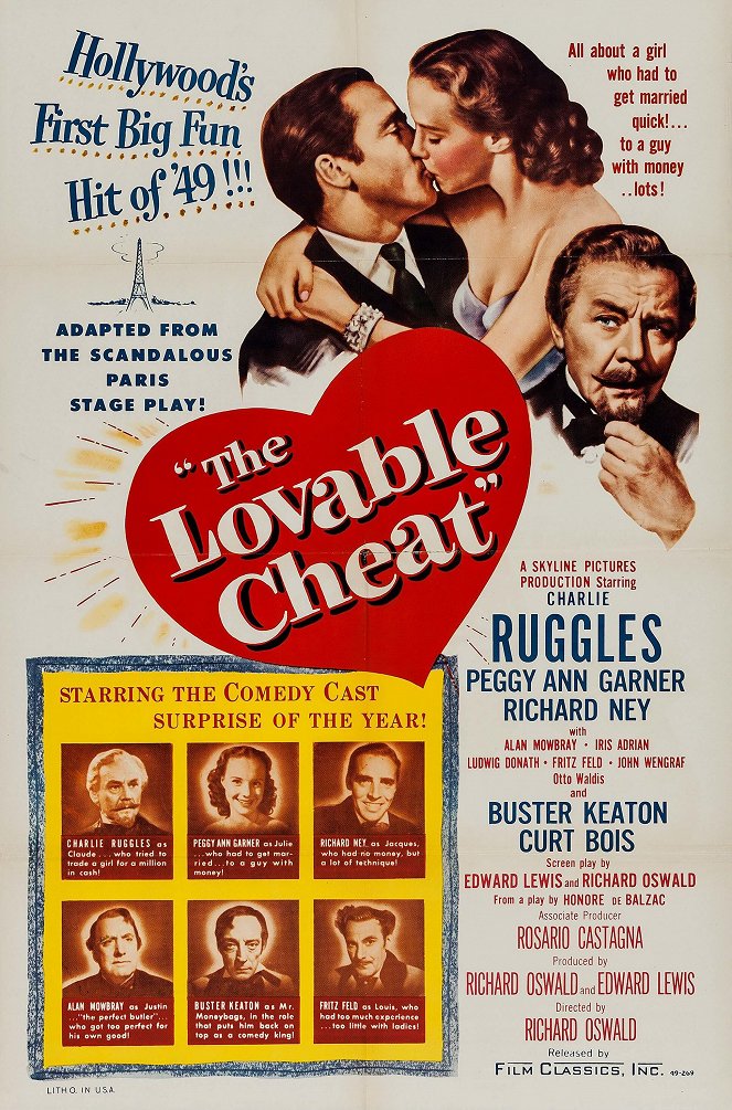 The Lovable Cheat - Affiches