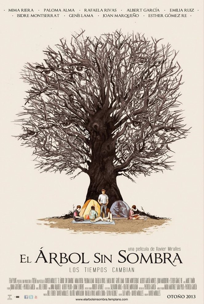 El árbol sin sombra - Plakate