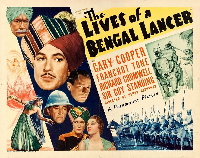 The Lives of a Bengal Lancer - Cartazes