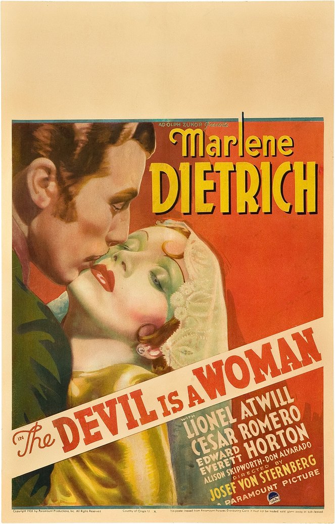 The Devil Is a Woman - Plakaty