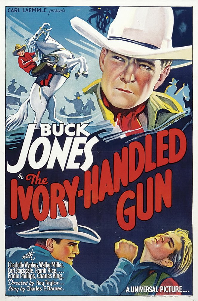 The Ivory-Handled Gun - Affiches