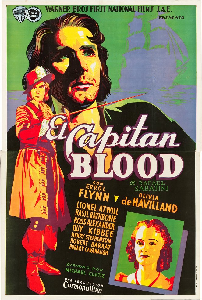 El capitán Blood - Carteles