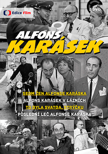 Alfons Karásek v lázních - Plakáty