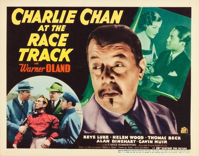 Charlie Chan at the Race Track - Plakátok