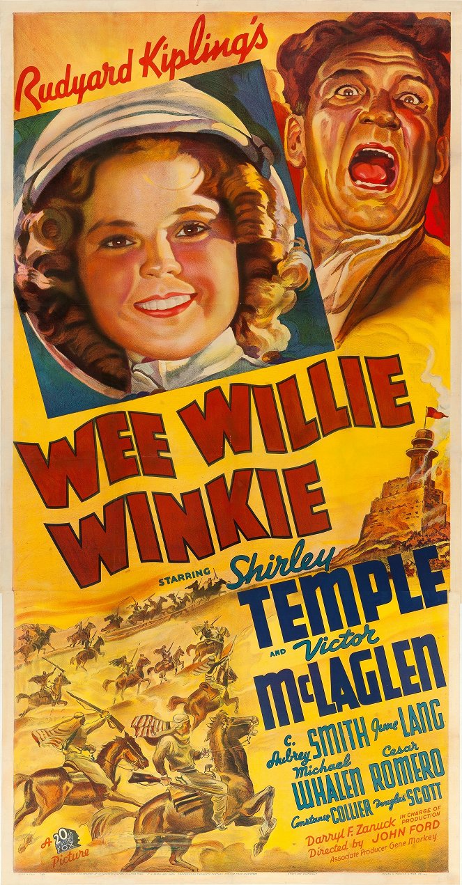 Rekrut Willie Winkie - Plakáty