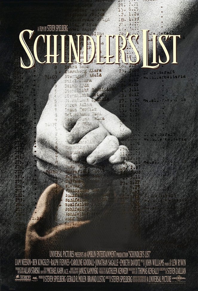 La lista de Schindler - Carteles