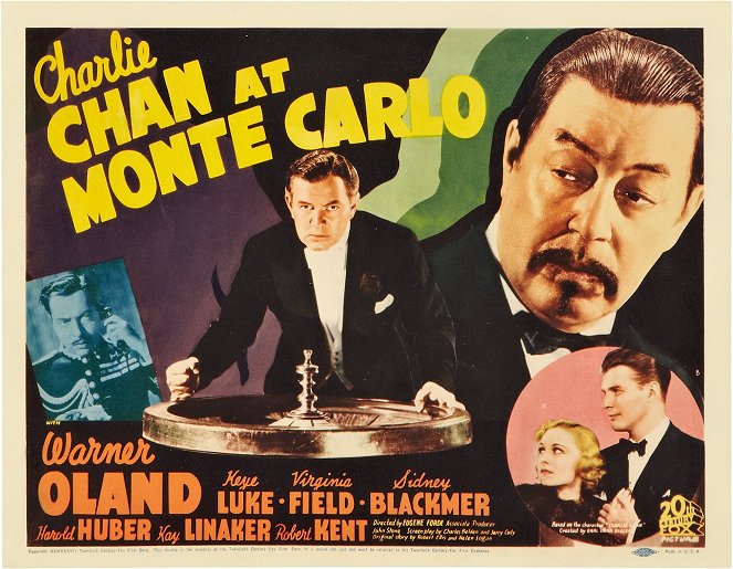 Charlie Chan in Monte Carlo - Plakate