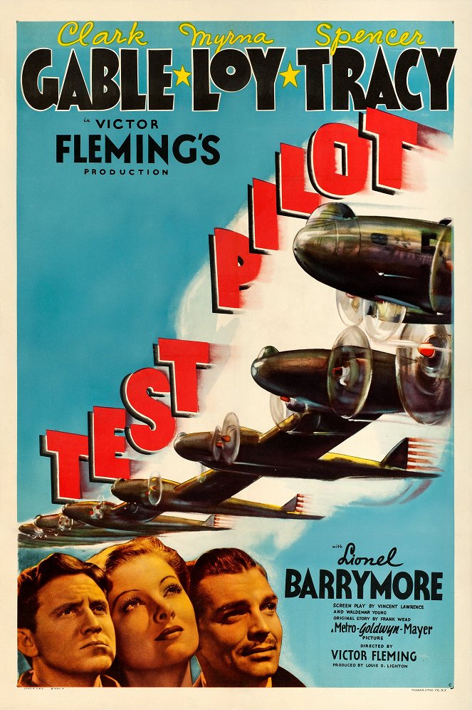 Test Pilot - Plakaty
