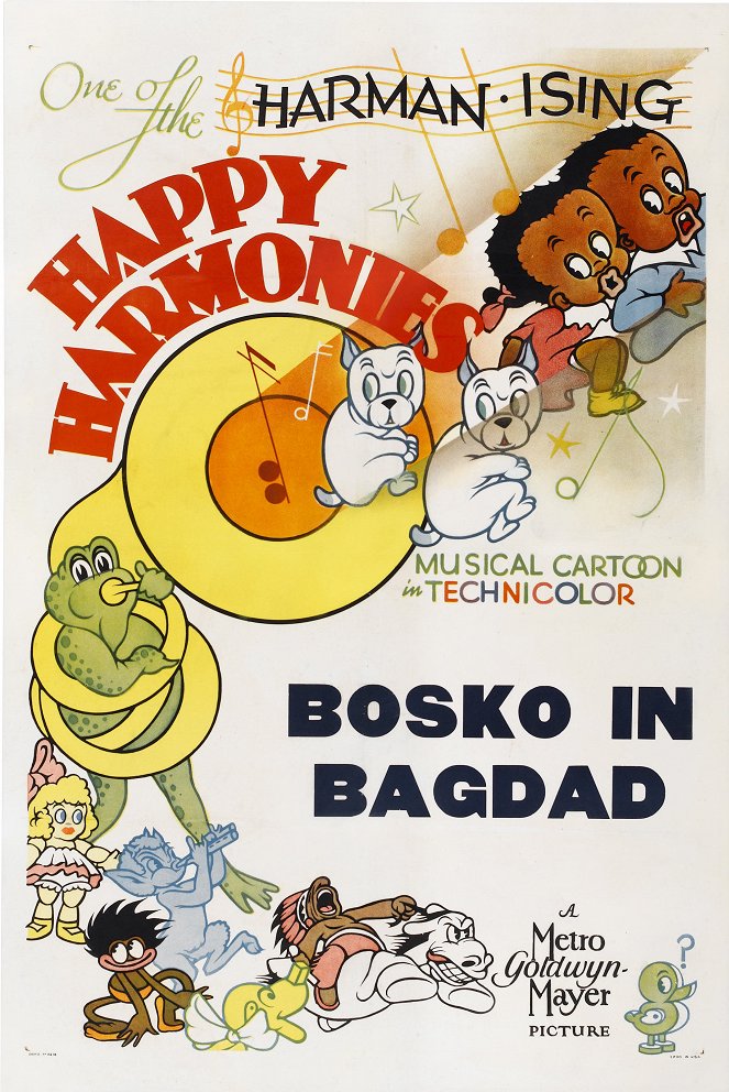 Little ol' Bosko in Bagdad - Posters