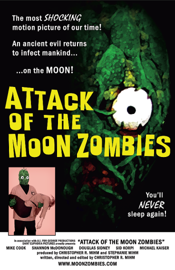 Attack of the Moon Zombies - Plakate