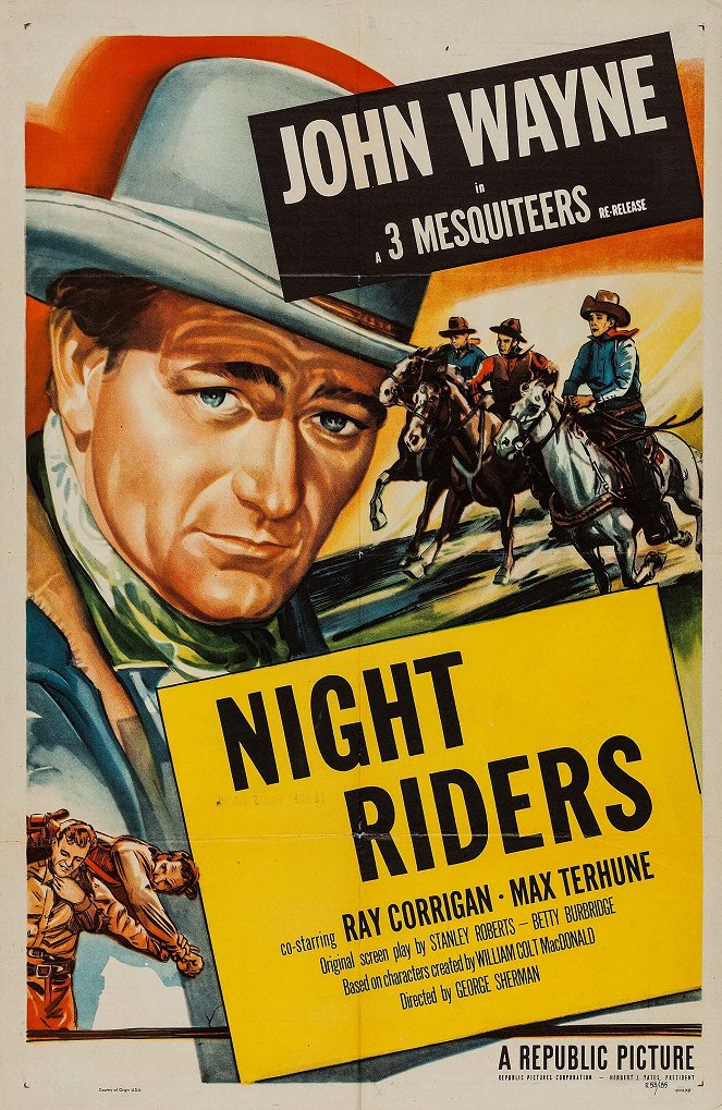 The Night Riders - Plakaty
