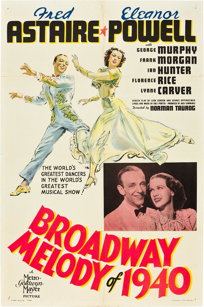 Broadway Melody of 1940 - Cartazes