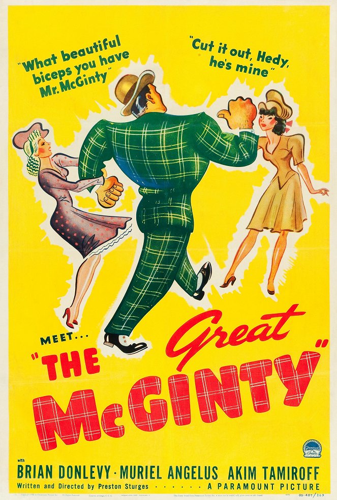 The Great McGinty - Julisteet